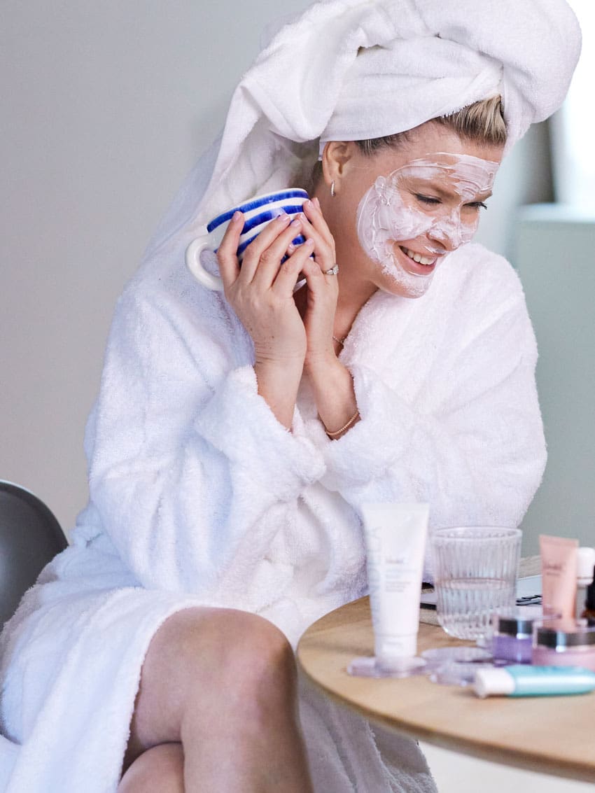 Vendela tipser om bruk av ansiktsmaske på sommeren