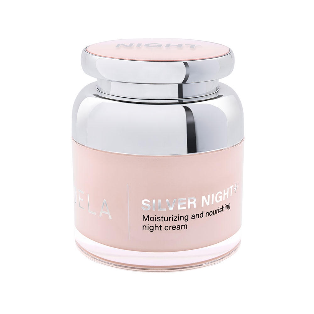 Vendela SilverNight+: nattkrem for tørr hud og for moden hud. Motvirker rynker