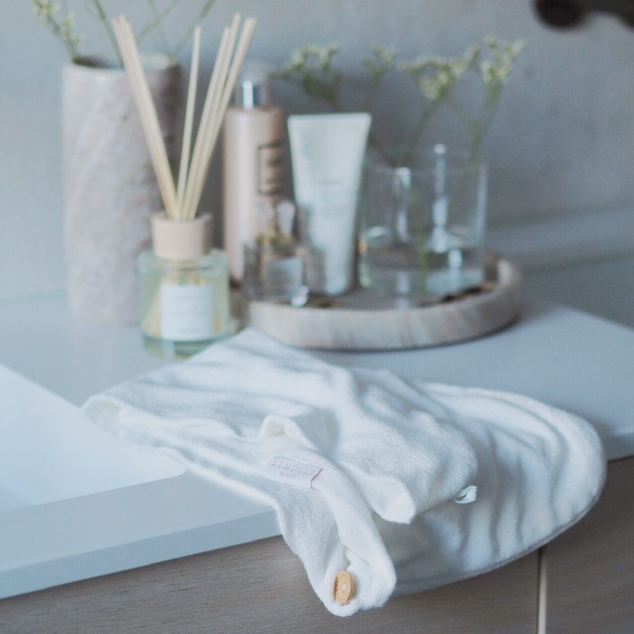 Bamboo Hair Towel Wrap - Bilde 9